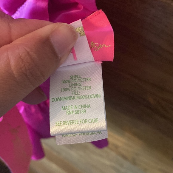 ***NWT*** Lilly Pulitzer girls Melanie reversible vest - Picture 9 of 10